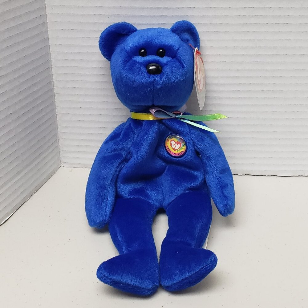 Ty Beanie Baby Bear Clubby
